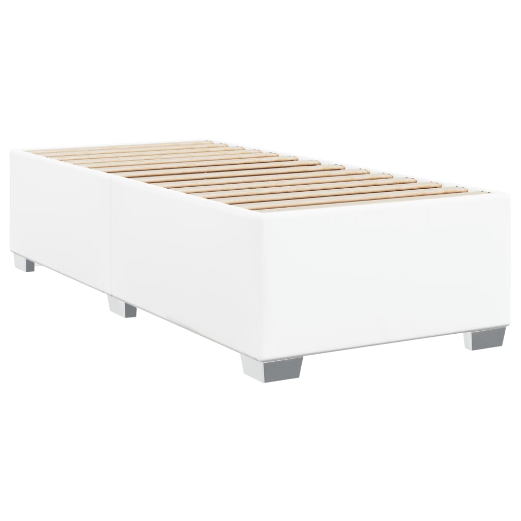 Box Spring Postel S Matrací Umělá Kůže