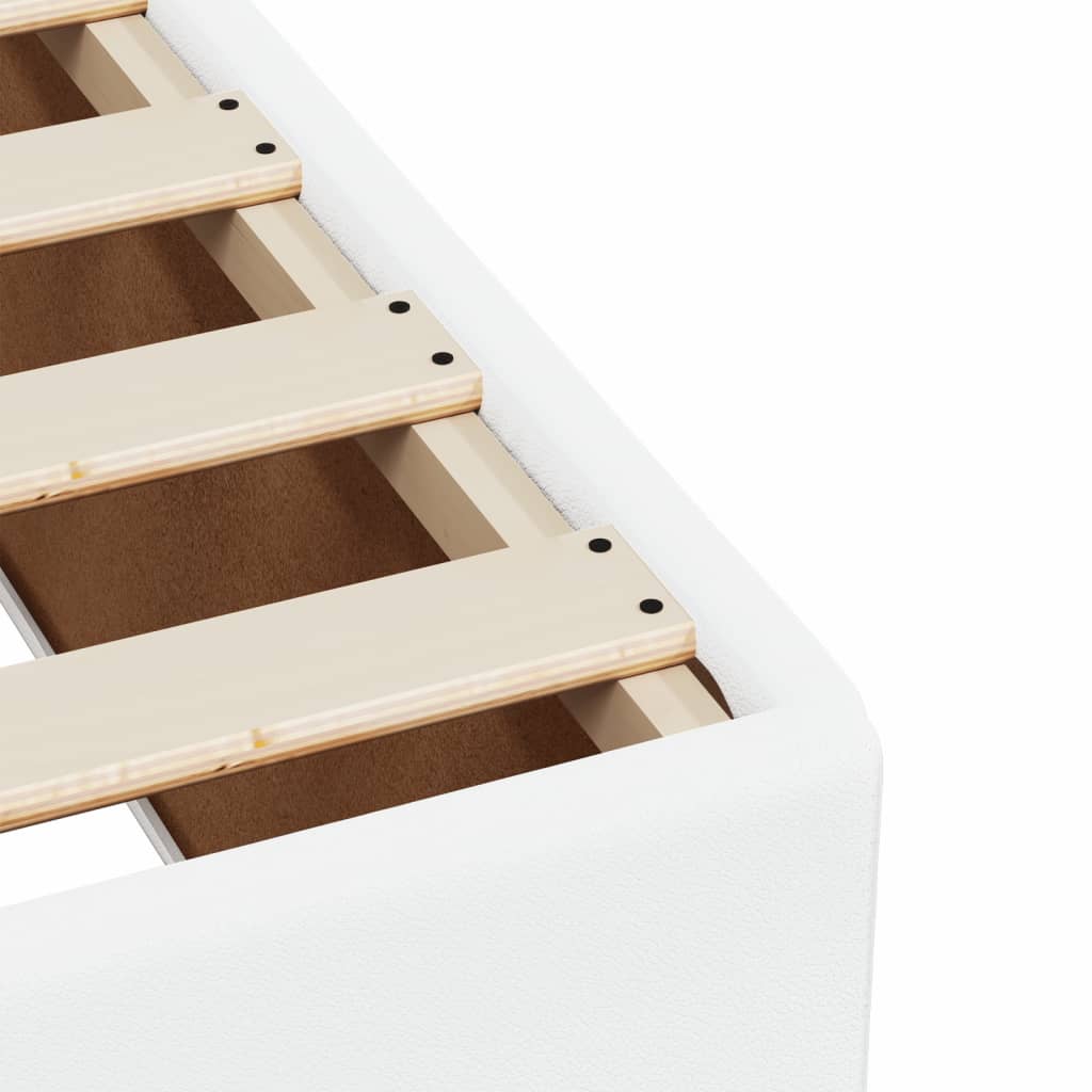 Box Spring Postel S Matrací Umělá Kůže