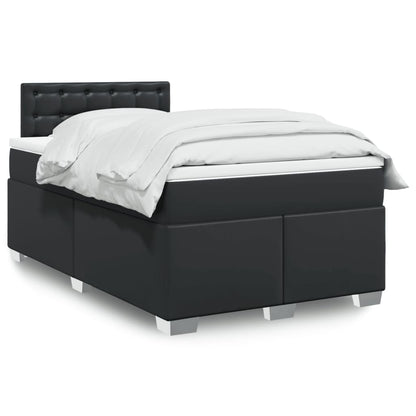 Box Spring Postel S Matrací Umělá Kůže