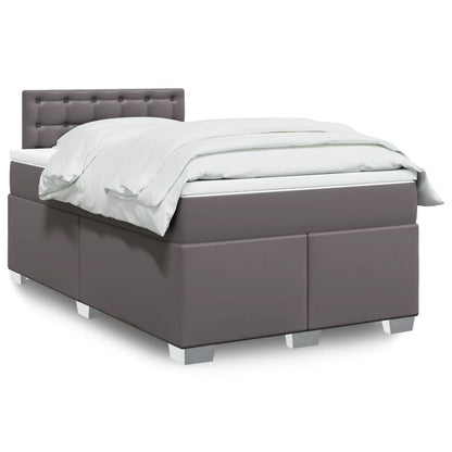 Box Spring Postel S Matrací Umělá Kůže