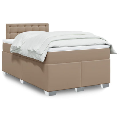 Box Spring Postel S Matrací Umělá Kůže