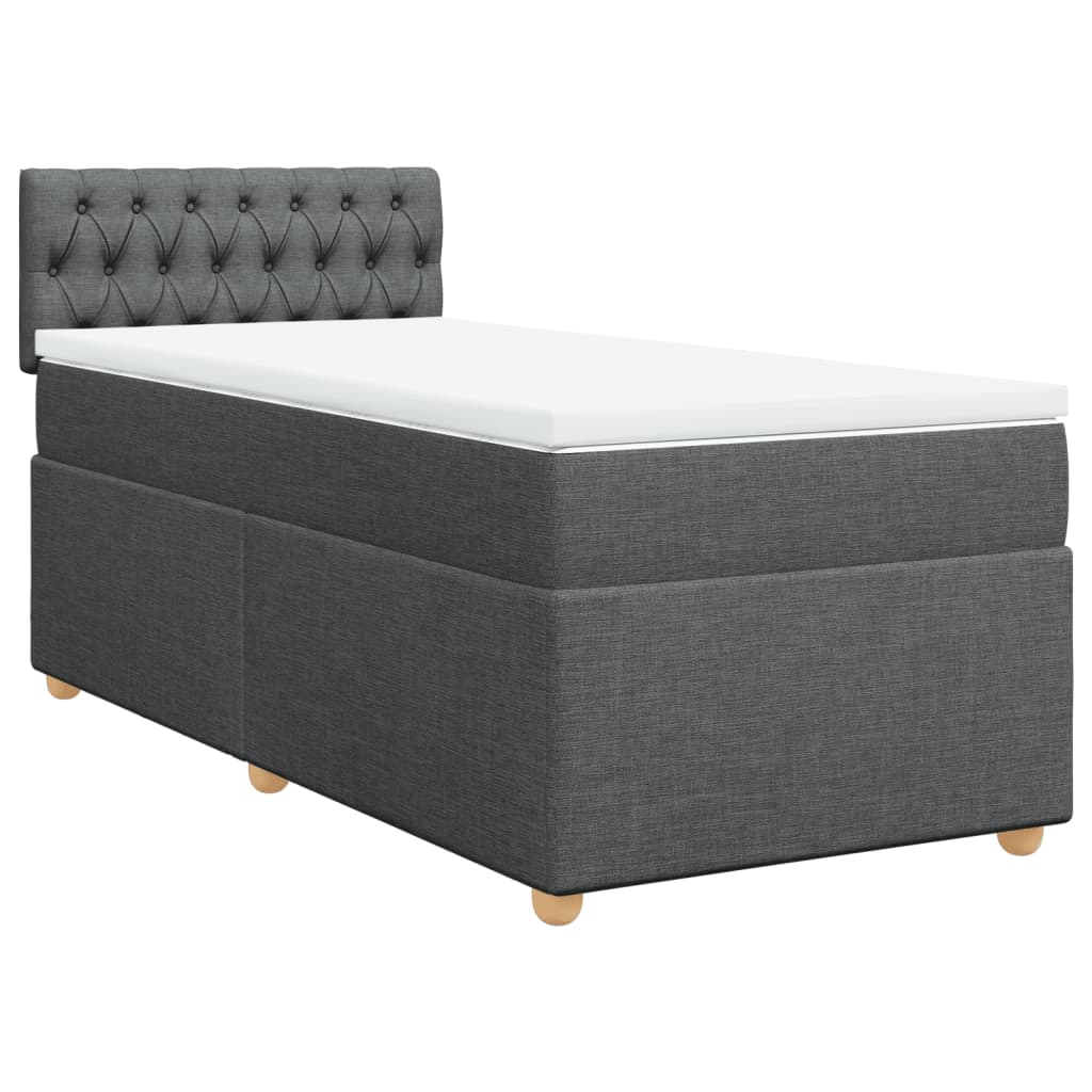 Box Spring Postel S Matrací Single Textil