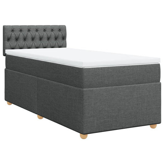 Box Spring Postel S Matrací Single Textil