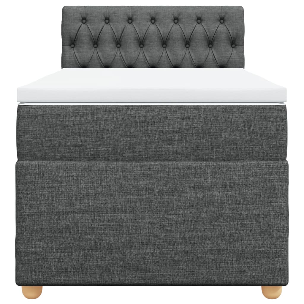 Box Spring Postel S Matrací Single Textil