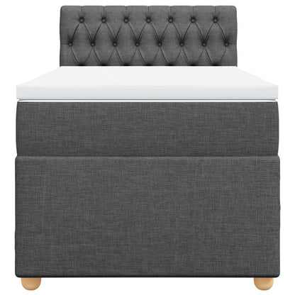 Box Spring Postel S Matrací Single Textil