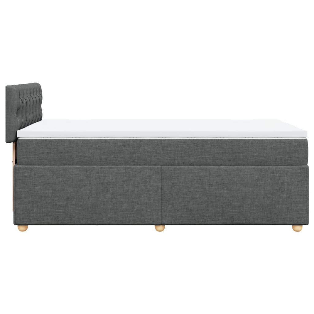 Box Spring Postel S Matrací Single Textil