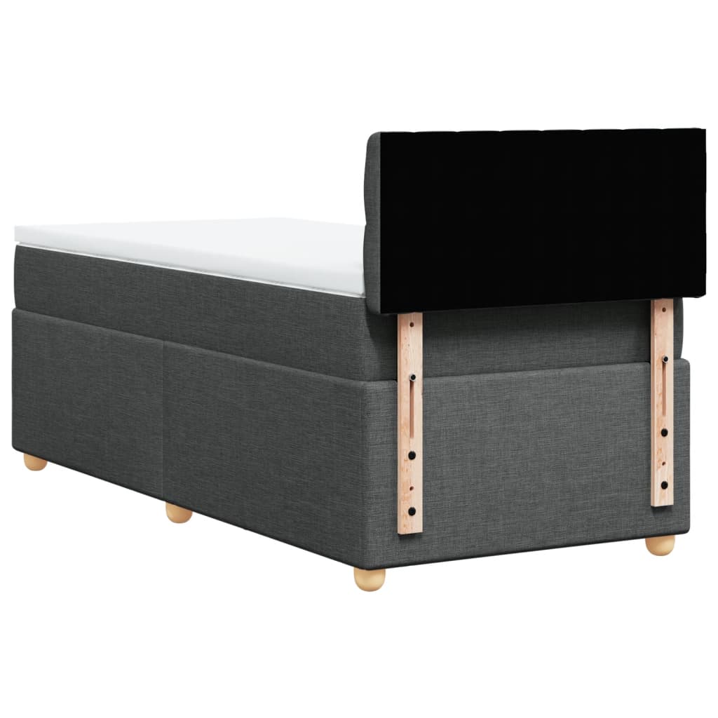 Box Spring Postel S Matrací Single Textil