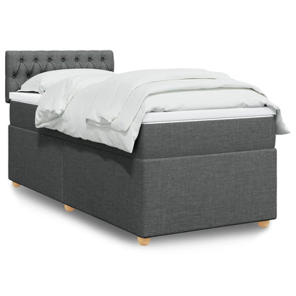 Box Spring Postel S Matrací Single Textil