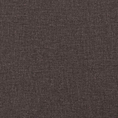 Box Spring Postel S Matrací Tmavě Hnědá 90X200 Cm Textil
