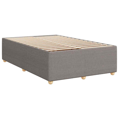 Box Spring Postel S Matrací Textil Taupe