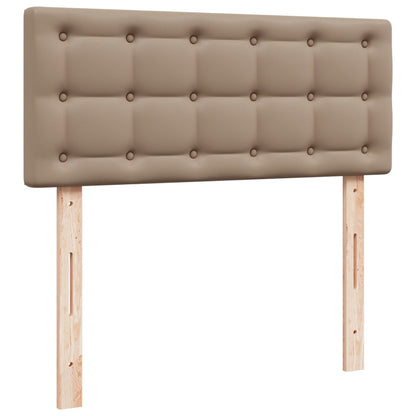Box Spring Postel S Matrací Umělá Kůže