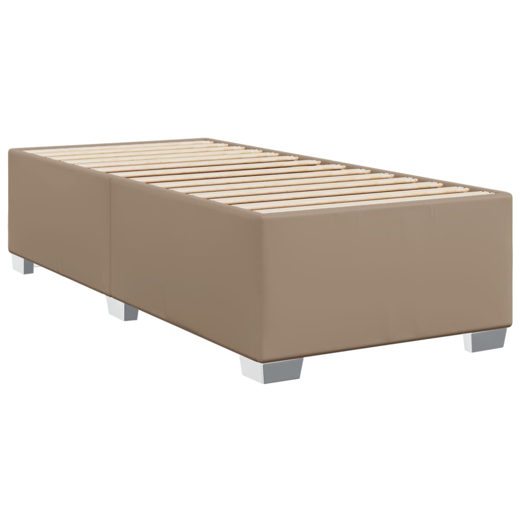 Box Spring Postel S Matrací Umělá Kůže