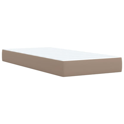 Box Spring Postel S Matrací Umělá Kůže