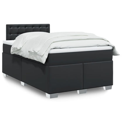 Box Spring Postel S Matrací Umělá Kůže