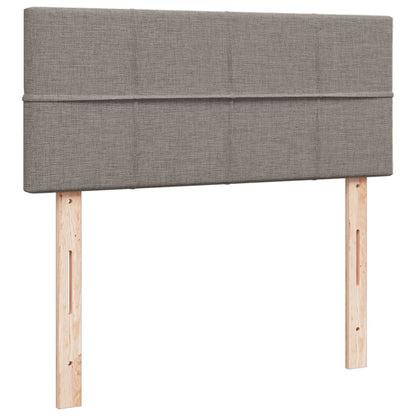 Box Spring Postel S Matrací Textil Taupe