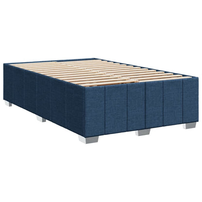 Box Spring Postel S Matrací Černá 120X190 Cm Textil