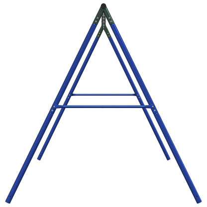 Houpací Rám Pro Venkovní Použití S 6 Závěsnými Háky Modrý Ocel
