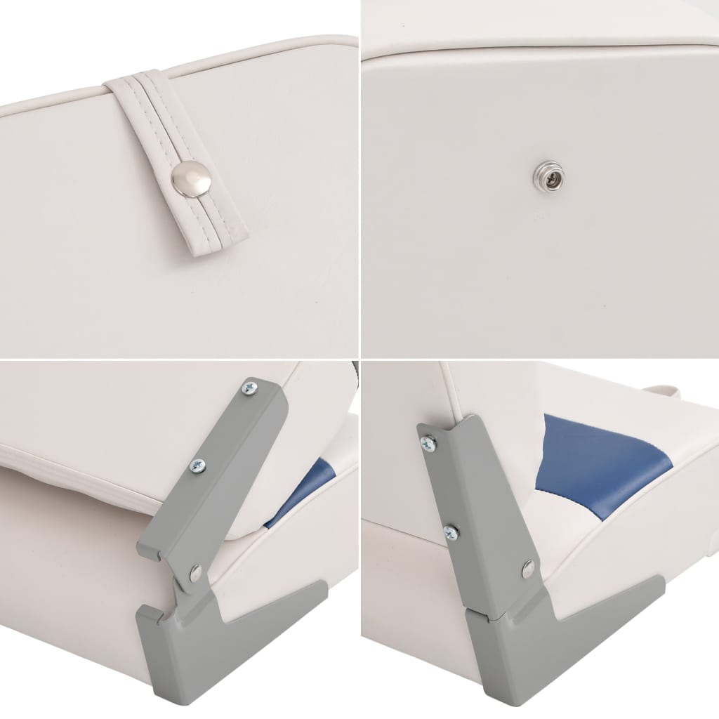 Lodní Sedadlo S Vysokým Opěradlem Skládací 44 X 38 X 55 Cm