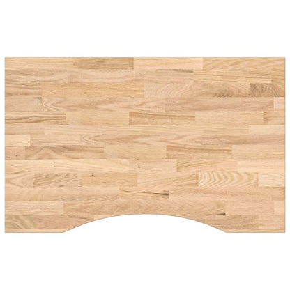 Stolní Deska Neošetřené 80X50X2,5 Cm Dub Obdélníkový