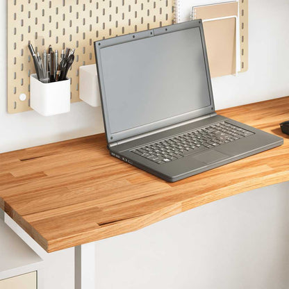 Stolní Deska Neošetřené 80X50X2,5 Cm Dub Obdélníkový