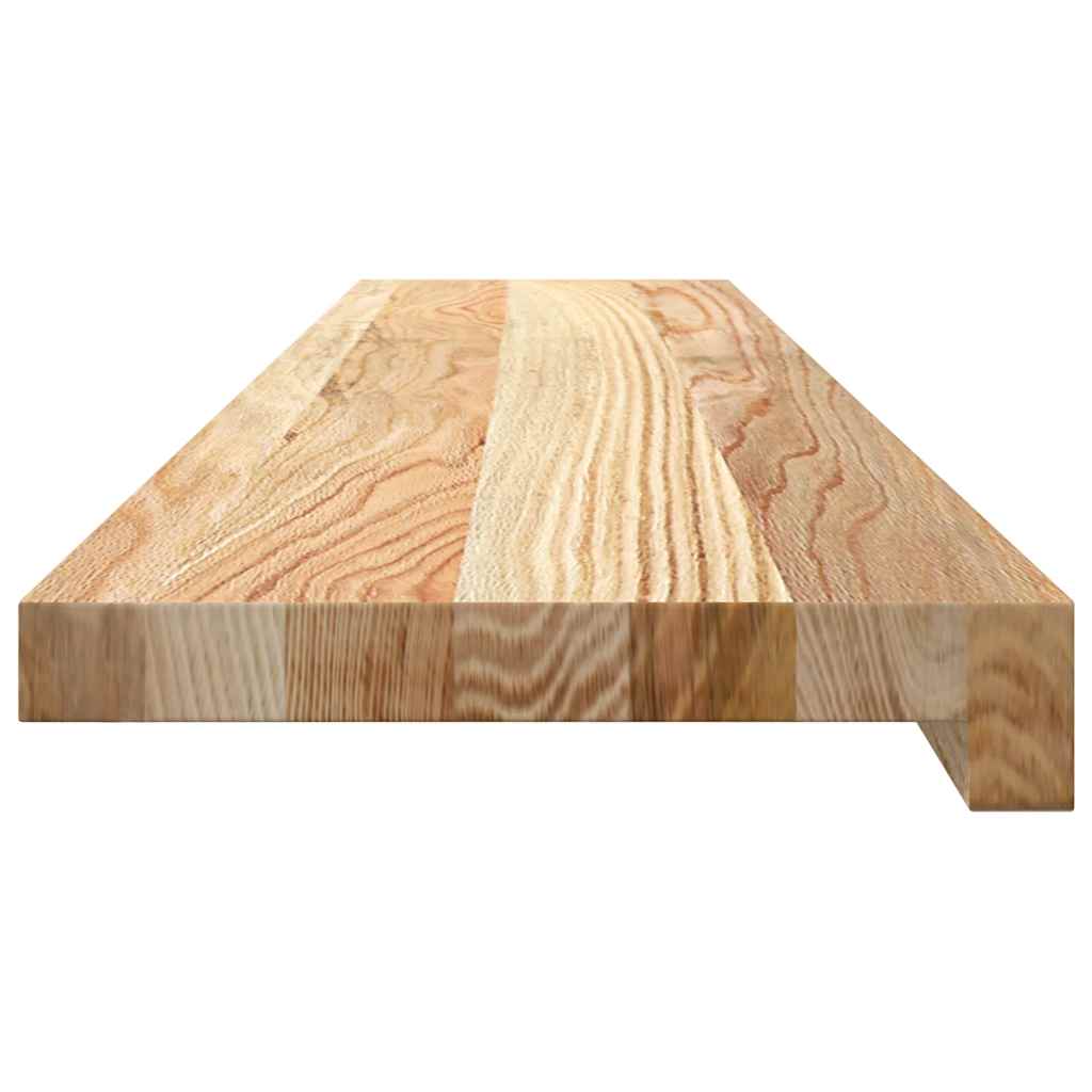 Okenní Parapety 2 Ks Neošetřené 100X20X2Cm Masivní Dubové Dřevo