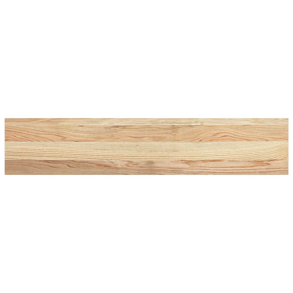 Okenní Parapety 2 Ks Neošetřené 100X20X2Cm Masivní Dubové Dřevo