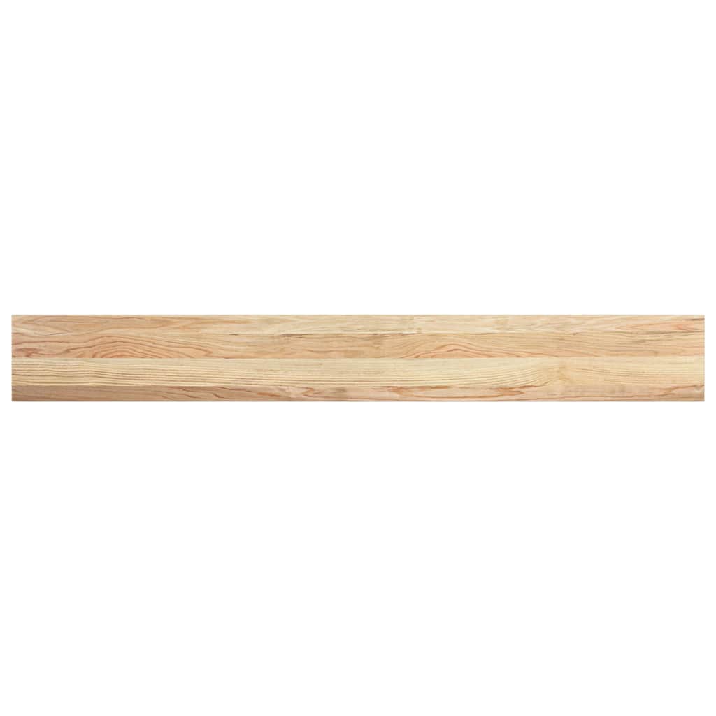 Okenní Parapety 2 Ks Neošetřené 70X15X2Cm Masivní Dubové Dřevo Přírodní