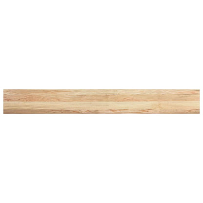 Okenní Parapety 2 Ks Neošetřené 70X15X2Cm Masivní Dubové Dřevo Přírodní