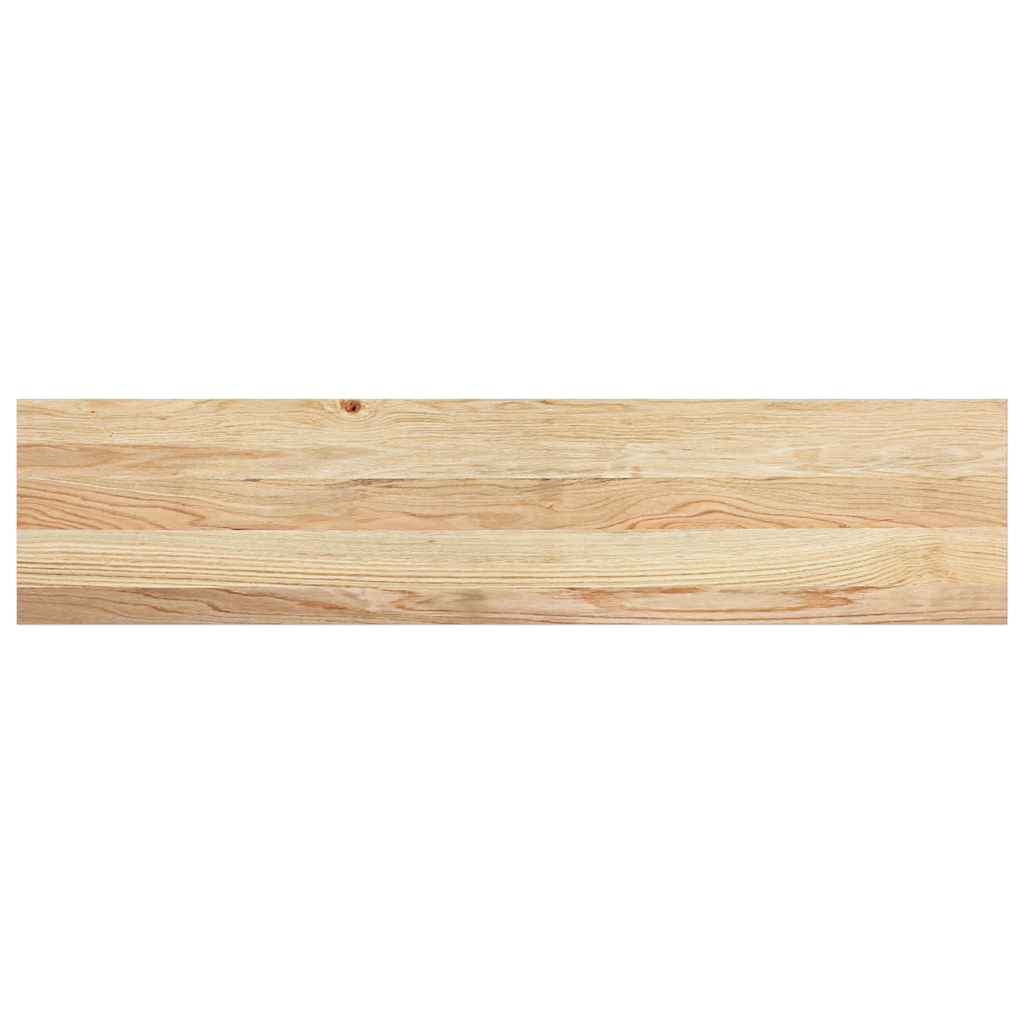 Okenní Parapety 2 Ks Neošetřené 110X25X2Cm Masivní Dubové Dřevo