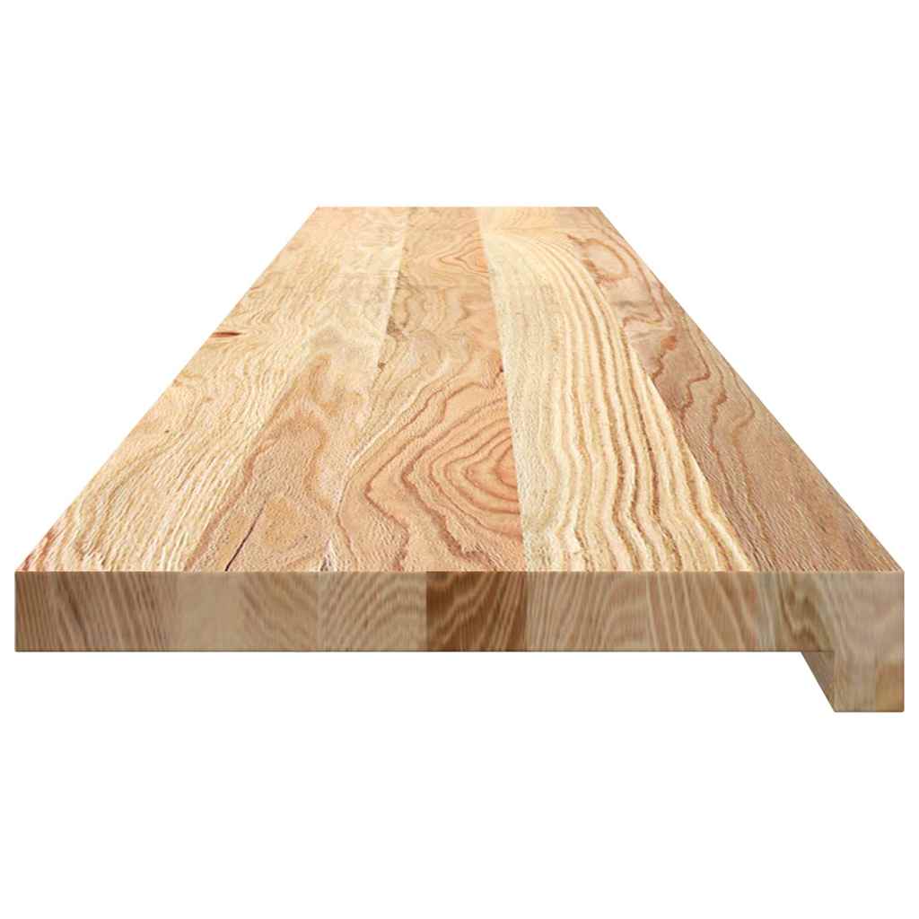 Okenní Parapety 2 Ks Neošetřené 140X25X2Cm Masivní Dubové Dřevo