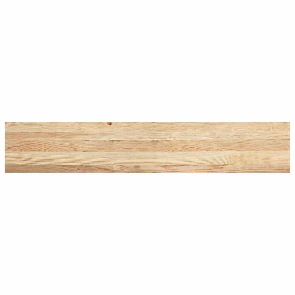 Okenní Parapety 2 Ks Neošetřené 140X25X2Cm Masivní Dubové Dřevo