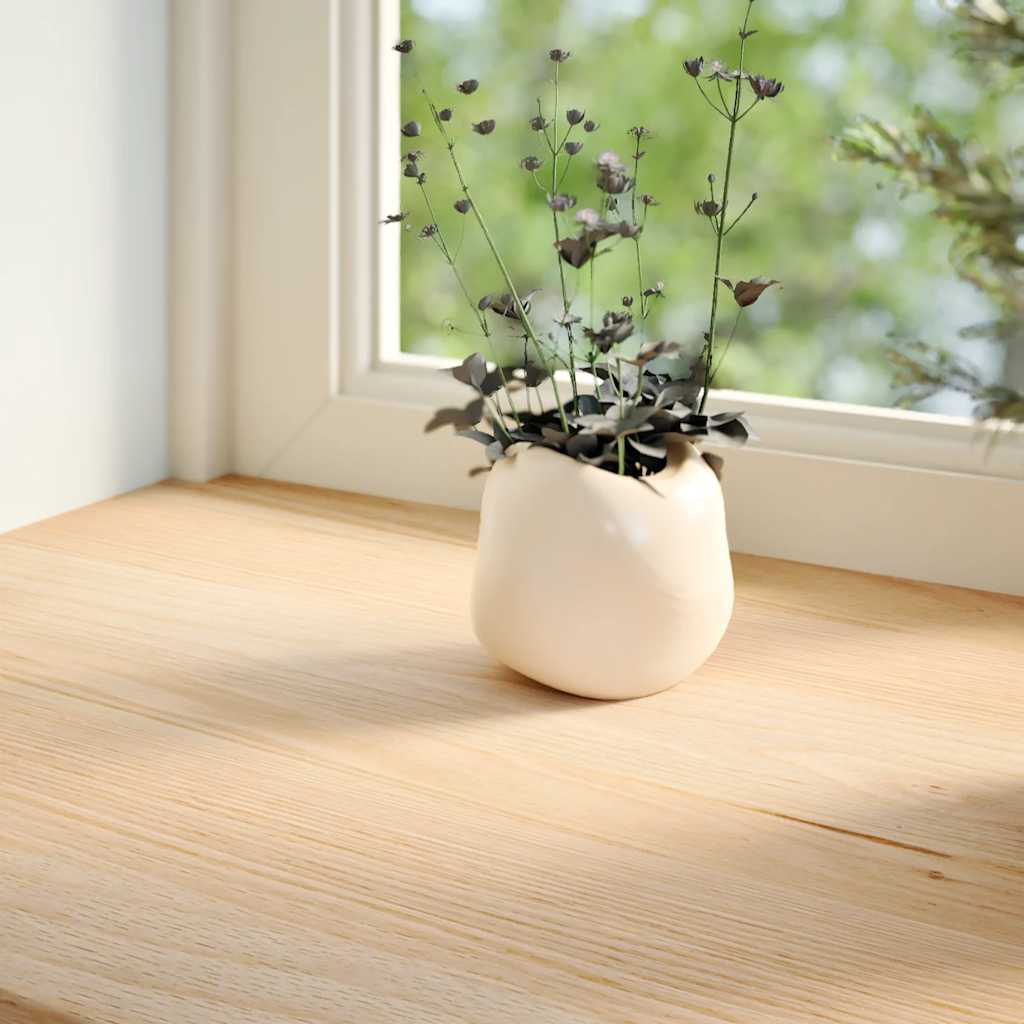 Okenní Parapety 2 Ks Neošetřené 90X30X2Cm Masivní Dubové Dřevo