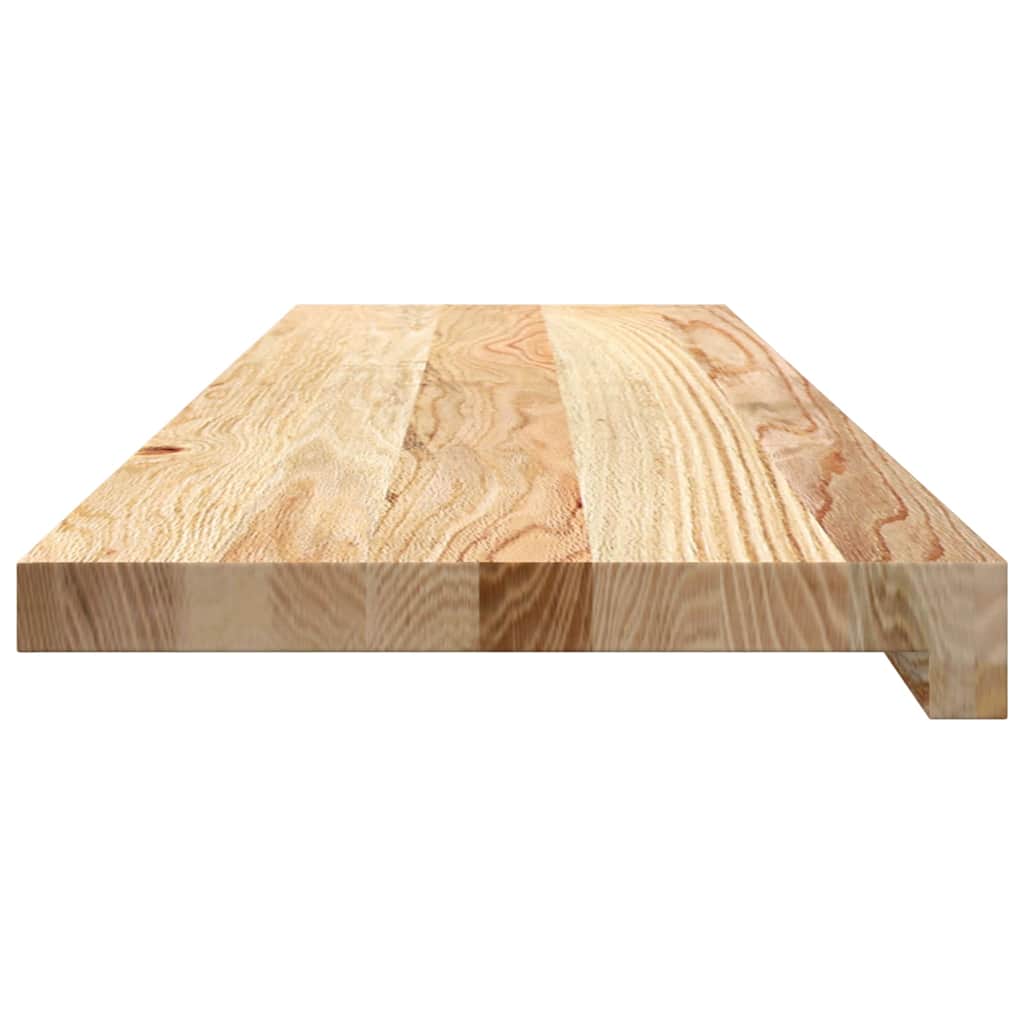 Okenní Parapety 2 Ks Neošetřené 90X30X2Cm Masivní Dubové Dřevo