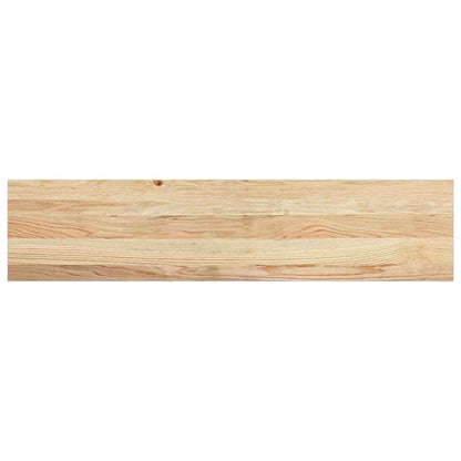Okenní Parapety 2 Ks Neošetřené 110X30X2Cm Masivní Dubové Dřevo