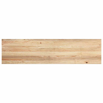 Okenní Parapety 2 Ks Neošetřené 160X40X2Cm Masivní Dubové Dřevo