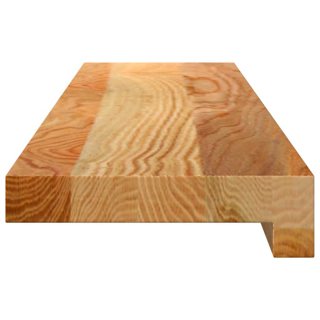 Okenní Parapety 2Ks Světle Hnědé 70X15X2Cm Masivní Dub