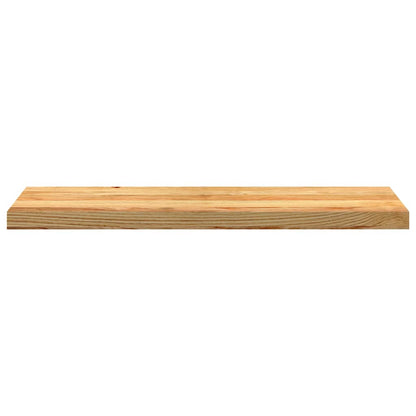 Okenní Parapety 2Ks Světle Hnědé 90X30X2Cm Masivní Dubové Dřevo