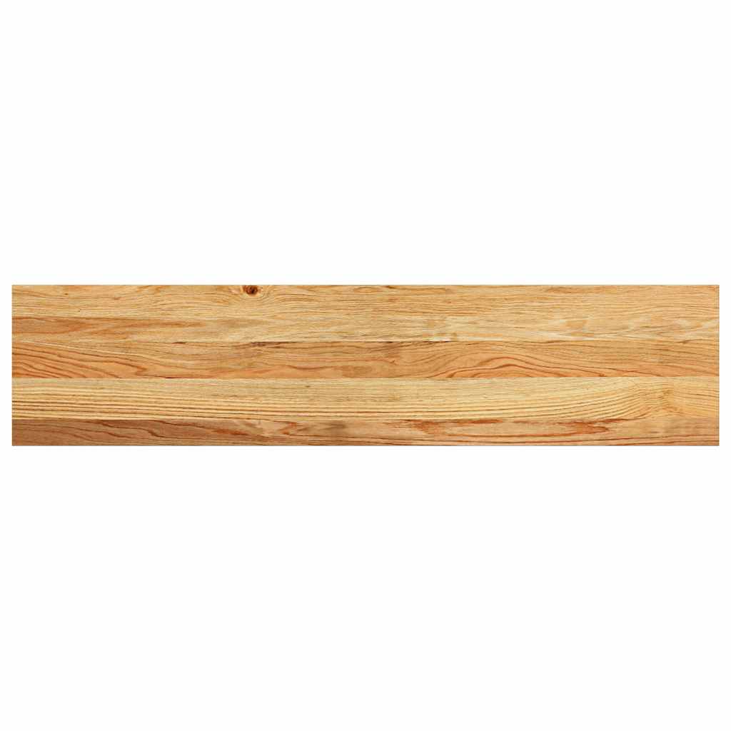 Okenní Parapety 2Ks Světle Hnědé 110X30X2Cm Masivní Dub