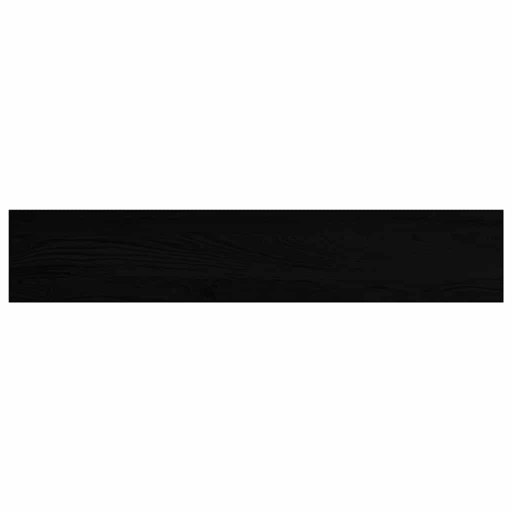 Okenní Parapety 2Ks Tmavě Hnědé 80X15X2Cm Masivní Dub Tmavě Hnědá
