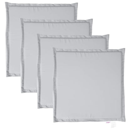 Podsedáky Na Zahradní Nábytek 4 Ks Šedé 45X45X2 Cm Čtvercové