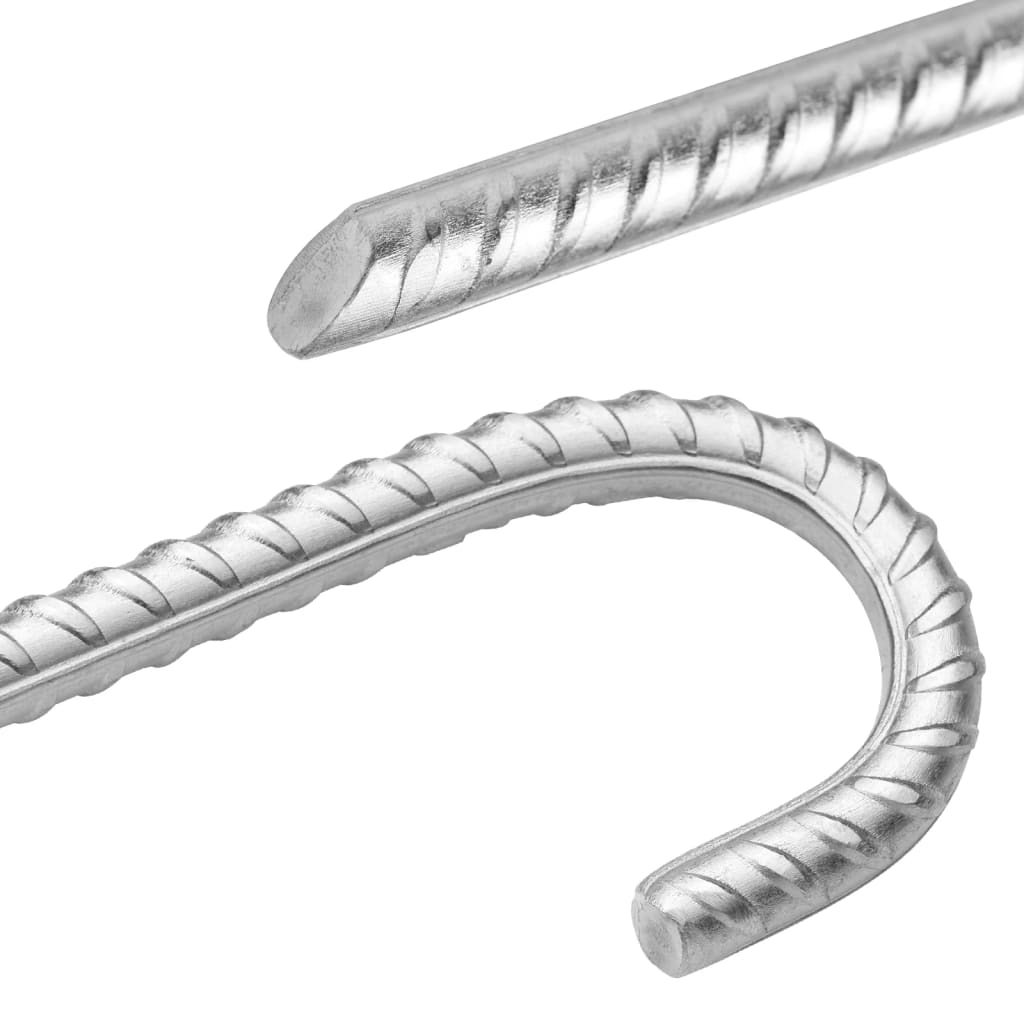 Stanové Kolíky 6 Ks 41,5 Cm Ø 12 Mm Pozinkovaná Ocel