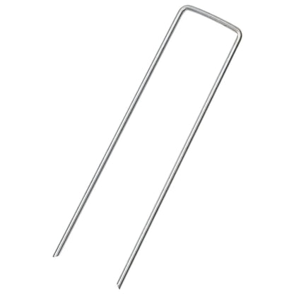 Zemní Kolíky Tvaru U 25 Ks 15 X 3,5 Cm Pozinkovaná Ocel