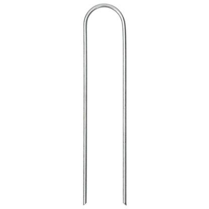 Zemní Kolíky Tvaru U 25 Ks 15 X 3,5 Cm Pozinkovaná Ocel