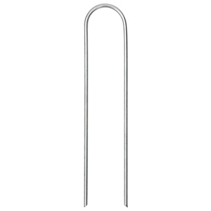 Zemní Kolíky Tvaru U 50 Ks 15 X 3,5 Cm Pozinkovaná Ocel