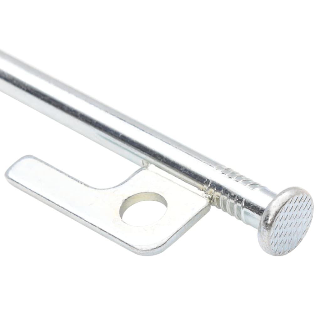 Stanové Kolíky 24 Ks 20 Cm 9 Mm Pozinkovaná Ocel Zelená A Bílá