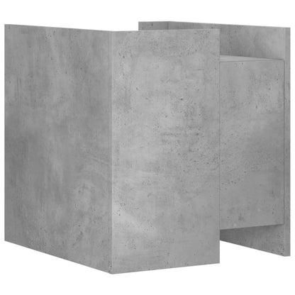 Noční Stolek Betonově Šedý 45 X 50 X 50 Cm Kompozitní Dřevo