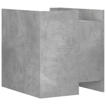 Noční Stolek Betonově Šedý 45 X 50 X 50 Cm Kompozitní Dřevo