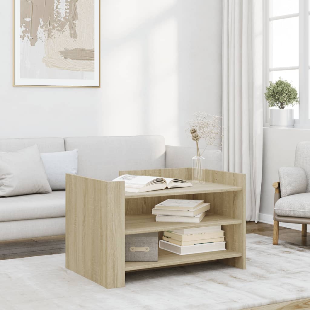 Konferenční Stolek Černý 100 X 50 X 50 Cm Kompozitní Dřevo