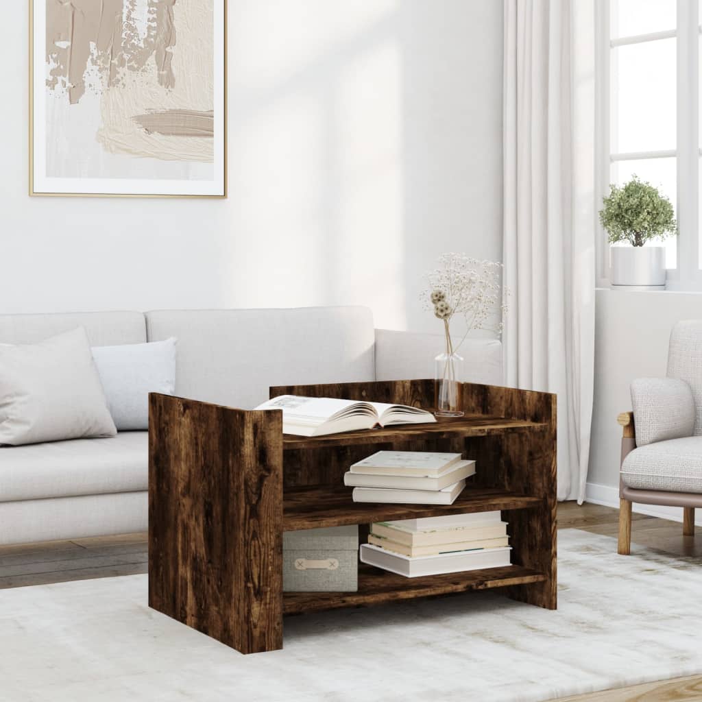 Konferenční Stolek Černý 100 X 50 X 50 Cm Kompozitní Dřevo