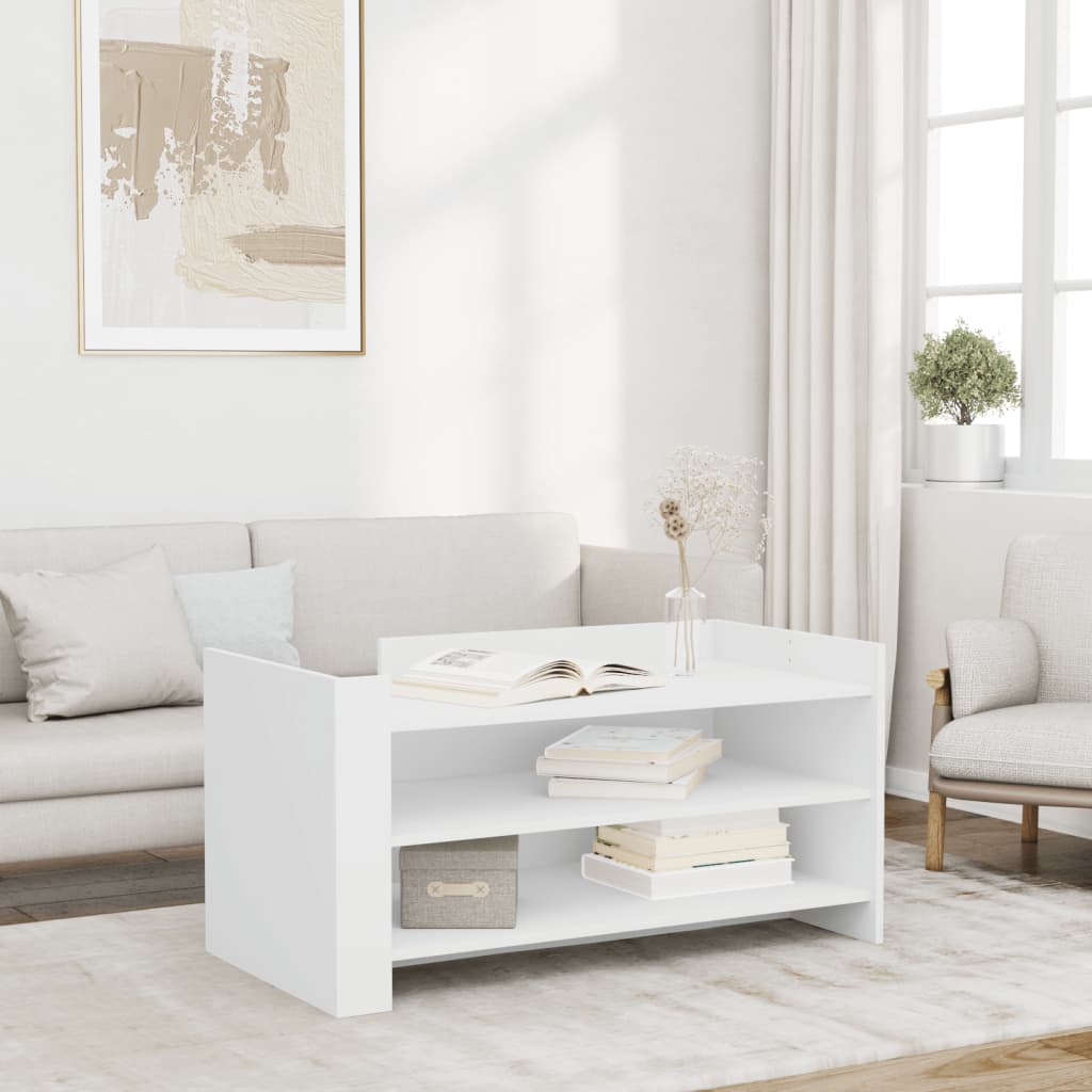 Konferenční Stolek Černý 100 X 50 X 50 Cm Kompozitní Dřevo